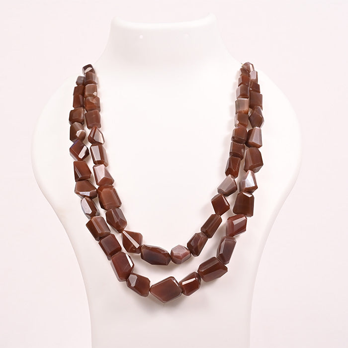 CHOCOLATE MOON STONE BEADS