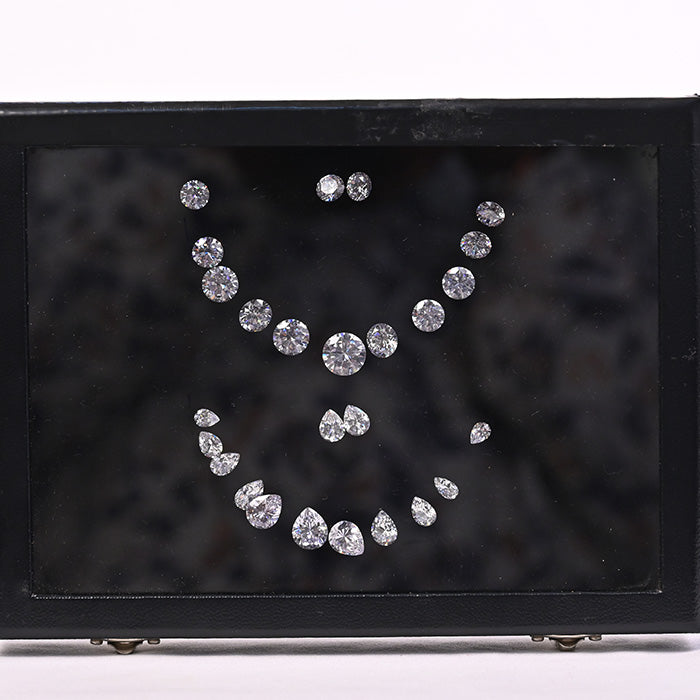 MOZONITE NECKLACE SETTING SIZE