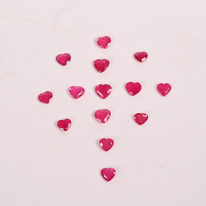 RUBY HEART SHAPE