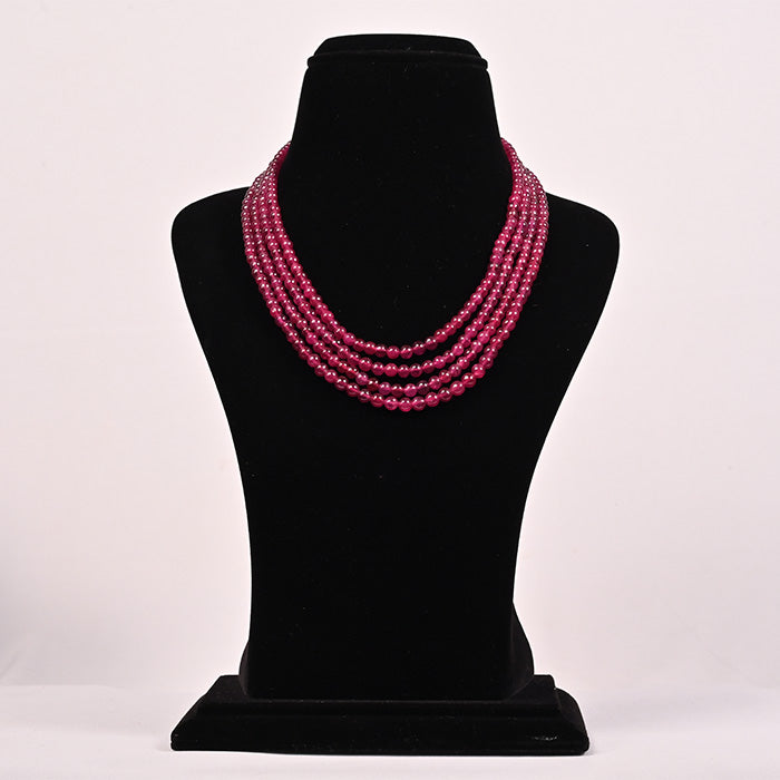 RUBY PLAN ROUND BEADS