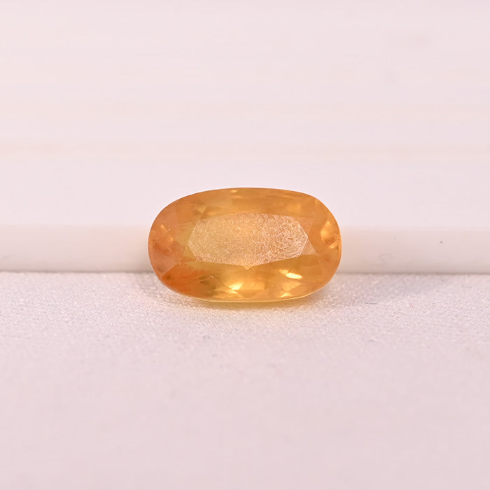 YELLOW SAPPHIRE GEM STONE BANGKOK OVAL