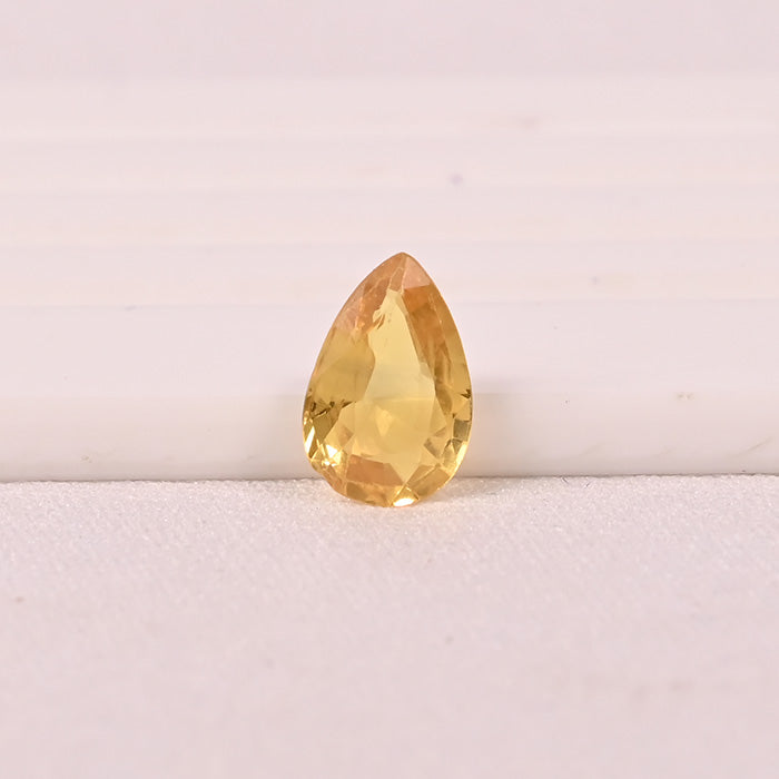 YELLOW SAPPHIRE GEM STONE BANGKOK PEAR SHAPE 2.05