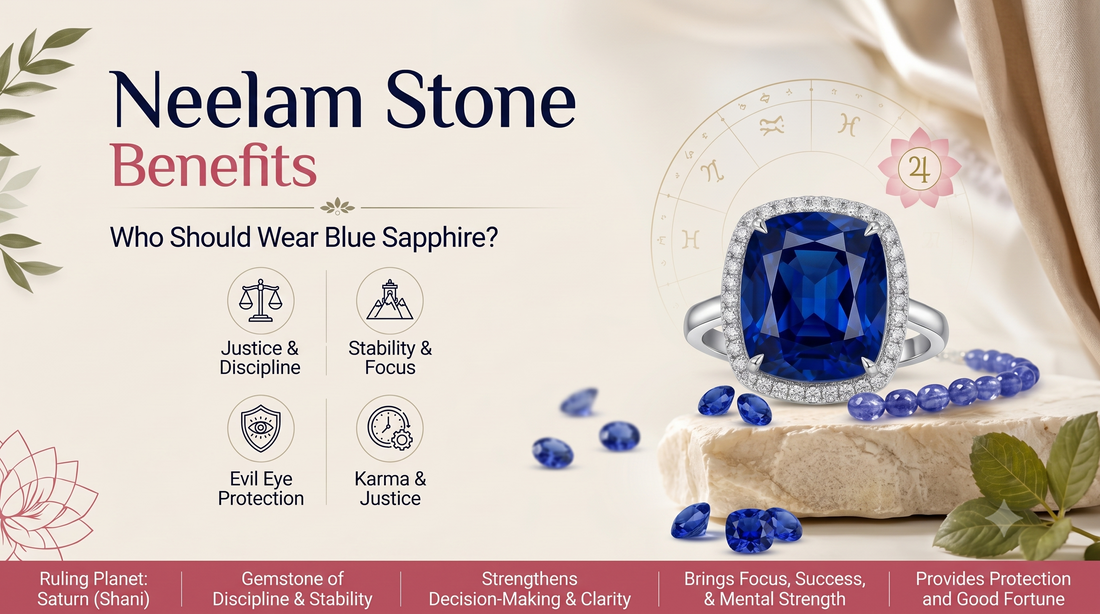 Neelam Stone Benefits: Who Should Wear Blue Sapphire?