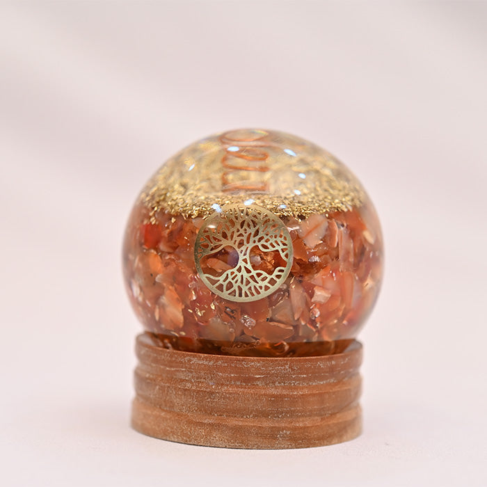 AGATE HEALING NATURAL STONE BALL