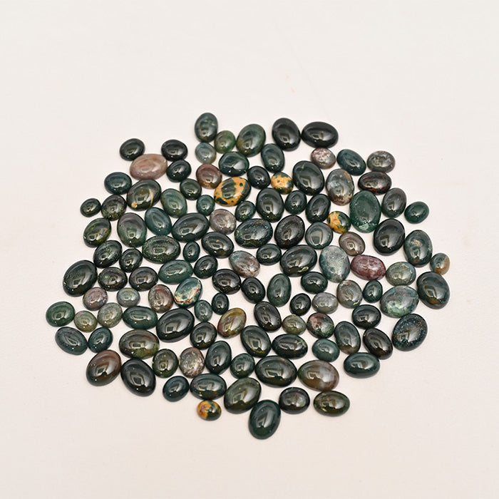 BLOOD STONE OVAL
