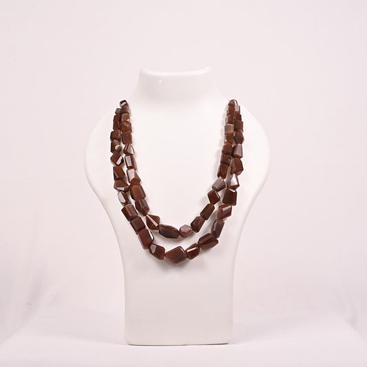 CHOCOLATE MOON STONE BEADS