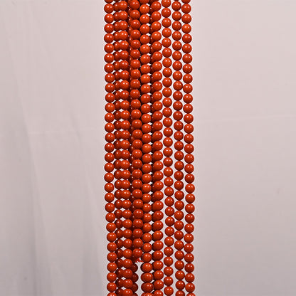 ITALIAN CORAL RED ROUND 8MM