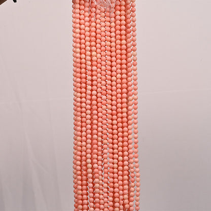 CORAL TULIP BEADS