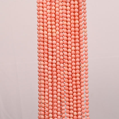 CORAL TULIP BEADS