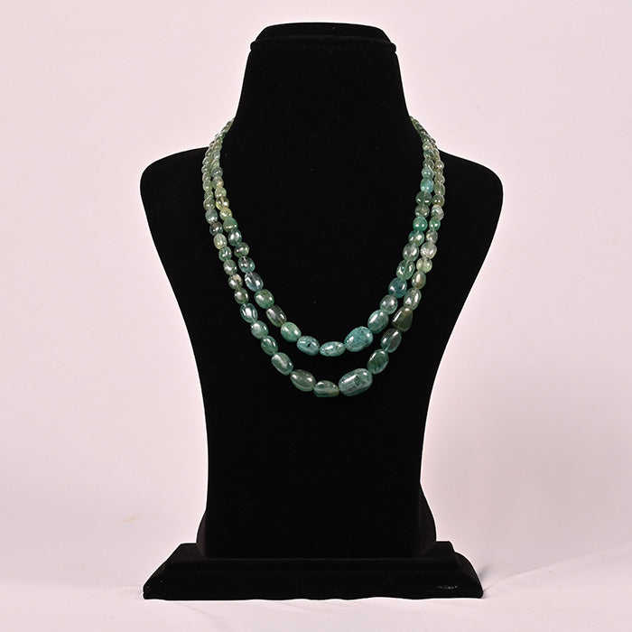 EMERALD BEADS TUMBLE SHAPE 378 CRT