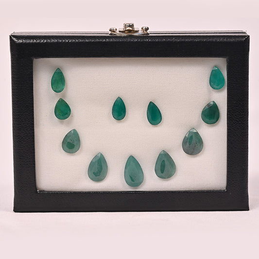 EMERALD NECKLACE SETTING SIZE IN PEAR SHAPE