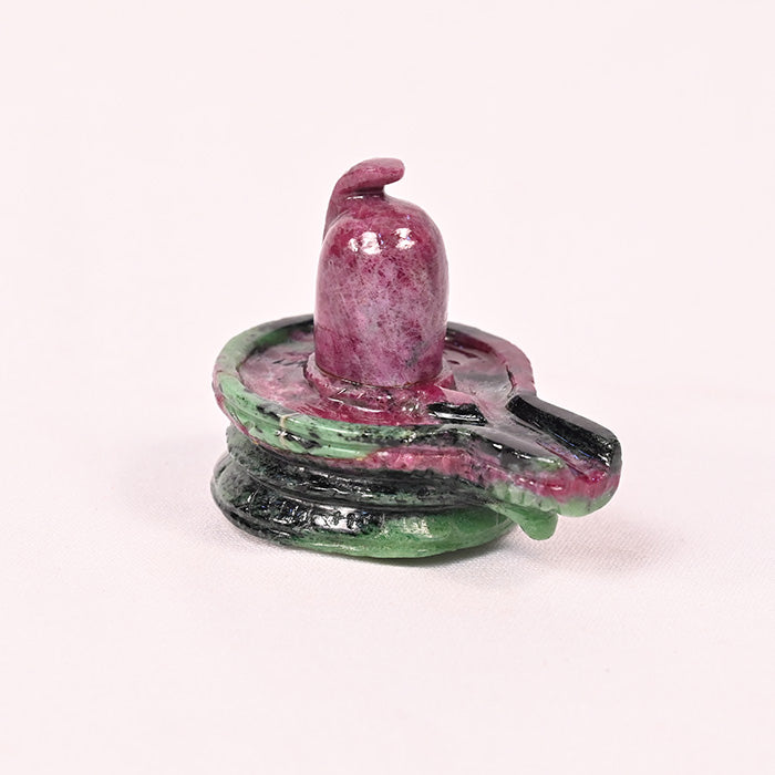 EMERALD RUBY SHIVA LINGA