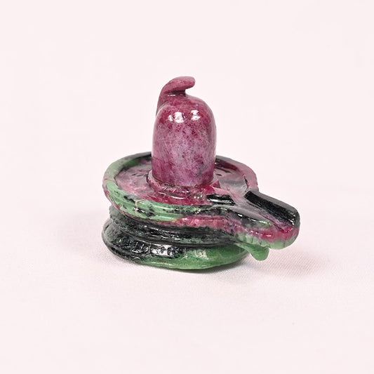 EMERALD RUBY SHIVA LINGA