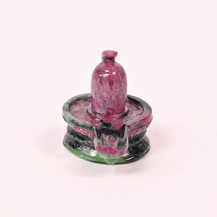 EMERALD RUBY SHIVA LINGA