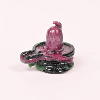EMERALD RUBY SHIVA LINGA