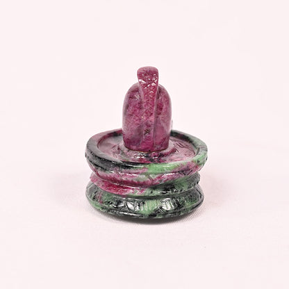 EMERALD RUBY SHIVA LINGA