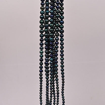 FRESH WATER PEARL ROUND BLACK