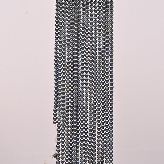 FRESH WATER PEARL ROUND GREY COLOUR