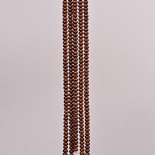 FRESH WATER PEARLS  BROWN COLOUR