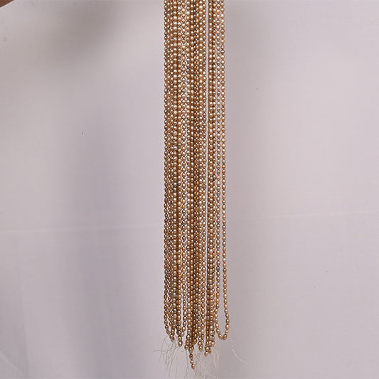 FRESH WATER PEARLS GOLD COLOUR