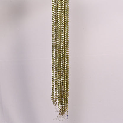 FRESH WATER PEARLS LIGHT GREEN COLOUR