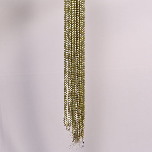 FRESH WATER PEARLS LIGHT GREEN COLOUR