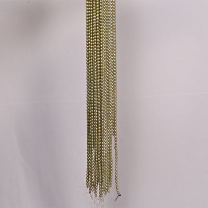 FRESH WATER PEARLS LIGHT GREEN COLOUR