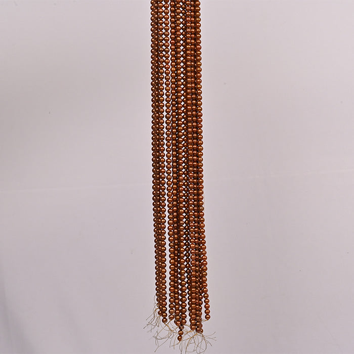 FRESH WATER PEARLS METTALIC BROWN COLOUR