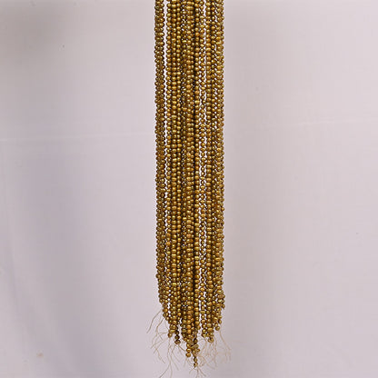 FRESH WATER PEARLS METTALIC LIGHT GREEN COLOUR