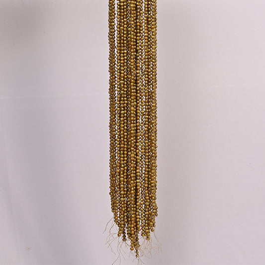 FRESH WATER PEARLS METTALIC LIGHT GREEN COLOUR