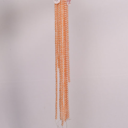 FRESH WATER PEARLS PEACH COLOUR