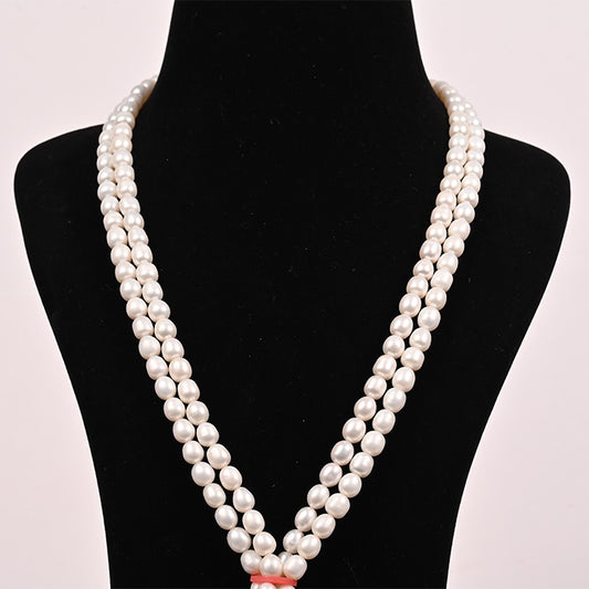 FRESH WATER PEARL WHITE OVAL SHAPE