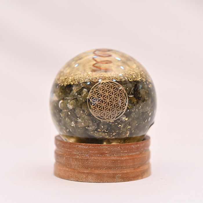 HEALING NATURAL CRYSTALS BALL