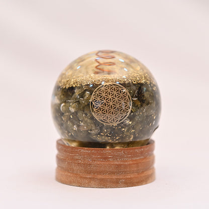 HEALING NATURAL CRYSTALS BALL