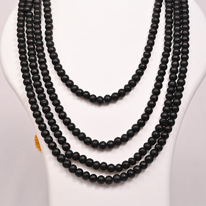 KARUNGALI MALA 4 MM 6MM 8MM SIZE
