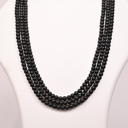 KARUNGALI MALA 4 MM 6MM 8MM SIZE