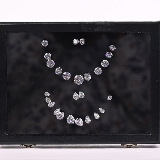 MOZONITE NECKLACE SETTING  SIZE