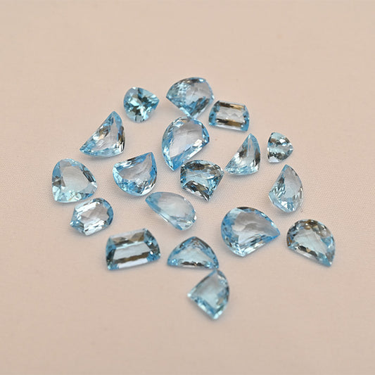 NATURAL BLUE TOPAZ 3 TO 6 CRT