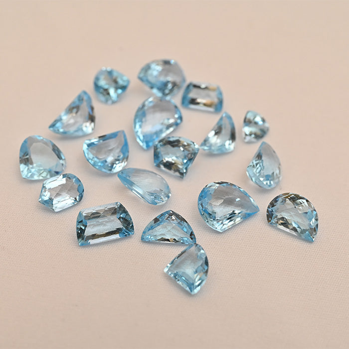 NATURAL BLUE TOPAZ 3 TO 6 CRT