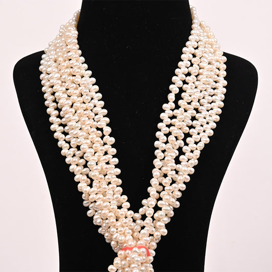 PEARL WHITE COLOUR DROP SHAPE
