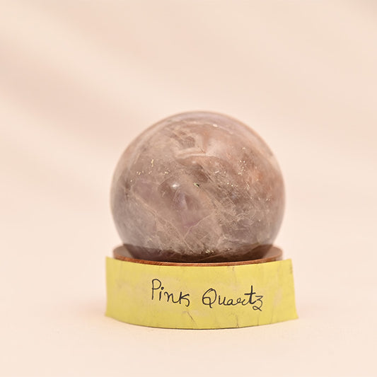 PINK QUARTZ HEALING BALL