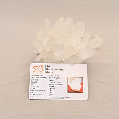 ROCK WHITE CRYSTAL HEALING STONE