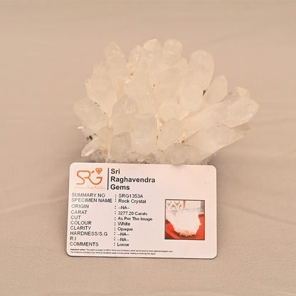 ROCK WHITE CRYSTAL HEALING STONE