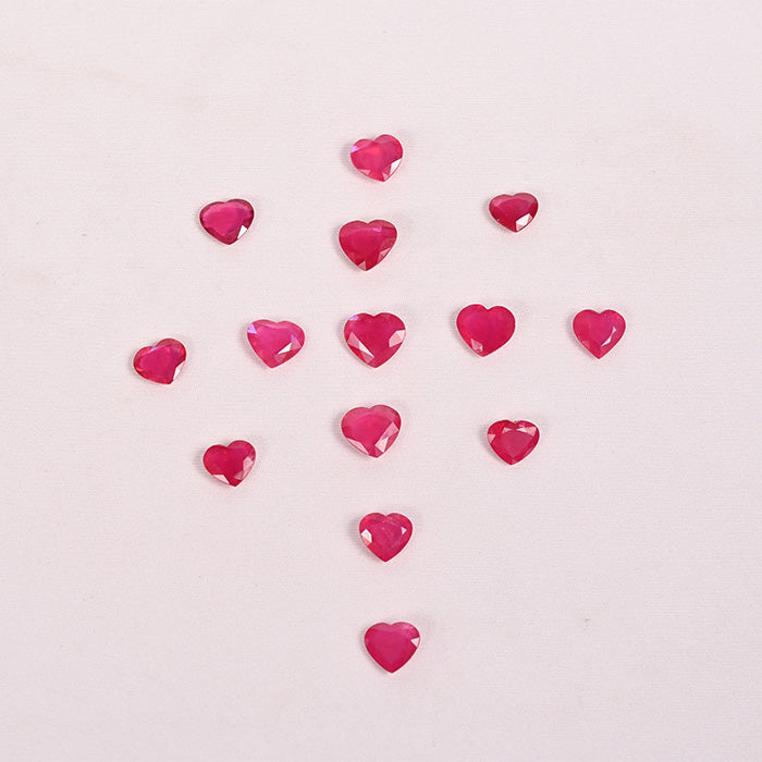 RUBY HEART SHAPE