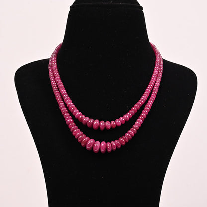 RUBY PLAN BEADS 2 LINES