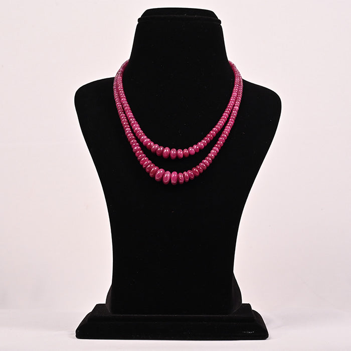 RUBY PLAN BEADS 2 LINES