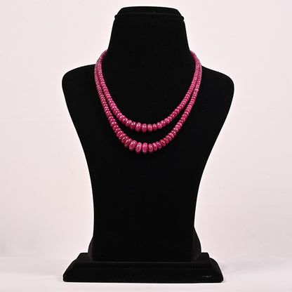 RUBY PLAN BEADS 2 LINES