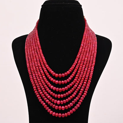 RUBY PLAN BEADS