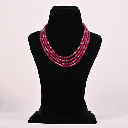 RUBY PLAN ROUND BEADS