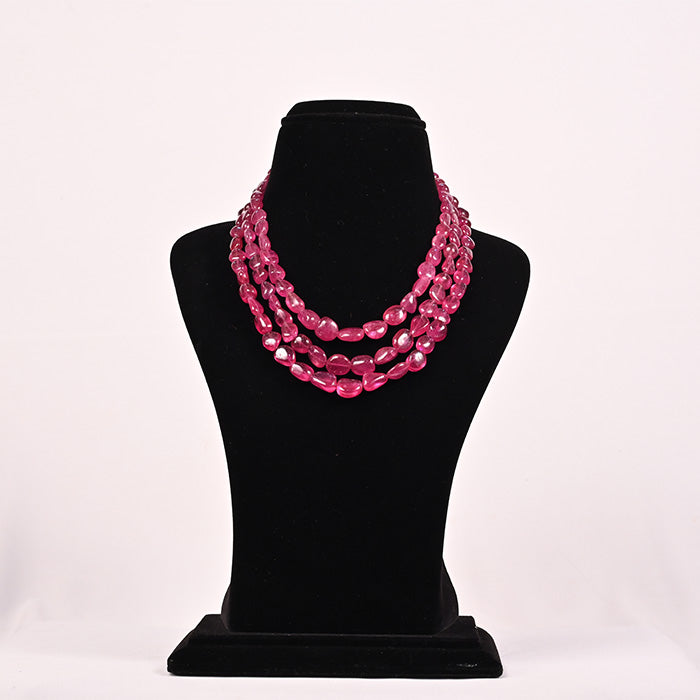 RUBY TUMBLES BEADS